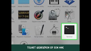 Telnet gebruiken op een Mac