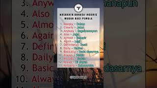 Belajar Kosakata Bahasa Inggris Sehari hari dan Artinya | Daily English Vocabulary #2 #shorts #short