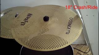 Kingdo Silent Cymbals Set 14/16/18/20