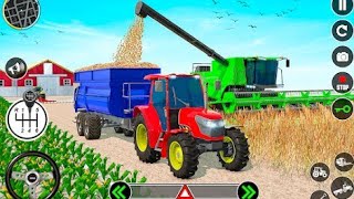 FAST TIME  TRACTOR CHALA  RAHE HAI DEKHTE HAI  KAISA cHALTA HAI Tractor Farming Game 3D 2023