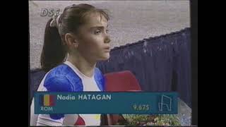 Nadia Hatagan (ROM) - Nikon International 1993 - Uneven Bars Final