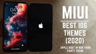 Miui 11 best ios themes for all Xiaomi devices / non third party / ios boot animation / hindi