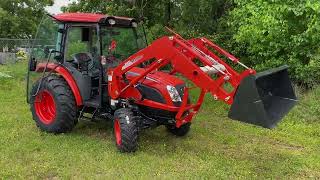 2024 Kioti NS4710 Cab Tractor available at Tatum Motor Company in Tontitown Arkansas