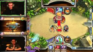 Oddshot Hearthstone Championship, Jab vs Trump,  Top Deck