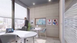 interior office presentation | Lumion 8 animation 4k