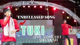 TUKI "UNRELEASED SONG"LIVE PERFORMANCE IN URLABARI | UPCOMING NEW SONG❤️‎🔥 @tukimusic