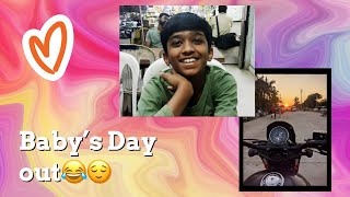 Bhai ko treat par le jaa ke kya khush ho gaya | A fun day out😍😍|| Vlog 69|| @ll_OnTwoWheels_ll​