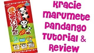 Kracie MarumetePandango Kit (まるめてパンダんご ) Review & Tutorial.