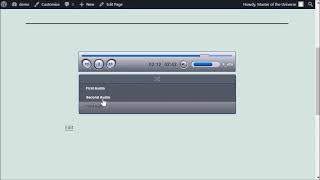 CP Media Player - Audio Block