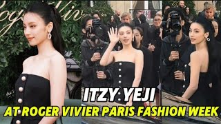 ITZY YEJI at roger vivier Paris Fashion Week 27.9.2024 #yeji