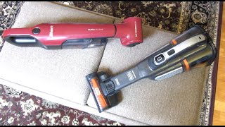 Black & Decker Pet Dustbuster vs Shark Pet Pro Handheld Cordless Vacuum