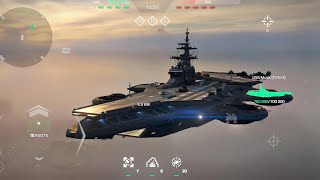 Skycarrier USS MUSK last gameplay : Modern Warships