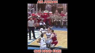 Michael  Jordan One Hand Fake