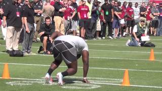 South Carolina Pro Day Drills: 40 Yard Dash/Short Shuttles