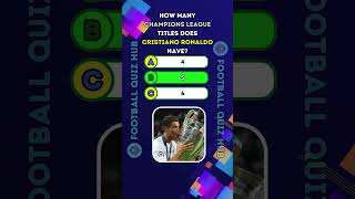 Can you answer these 2 Ronaldo questions? #football #footballquiz #shorts #messi #ronaldo