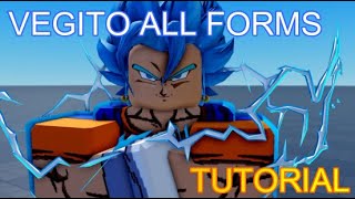 How To Make Vegito [ Base, SSJ, SSJB ] in ROBLOX *easy*