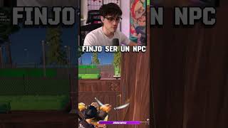 Finjo ser un NPC en Fortnite