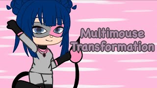 Multimouse transformation || Gacha || Ft. MLB