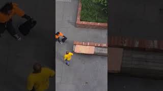 Fisticuffs in my neighbourhood ends with a Fist bump and cuddle