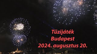 Tüzijáték - Feuerwerk Budapest 20.08.2024