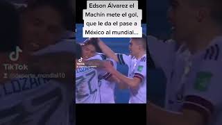 México a medio pasito del mundial... venga Machín alvarez