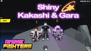 Shiny 🌟 Kakashi & Gara | Anime fighters.