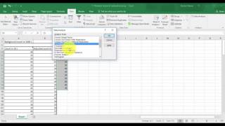 Producing a histogram in excel