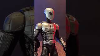 ML Spider-Armor ASMR Review #asmr #spiderman #spiderarmor #spiderverse #hasbro #marvellegends