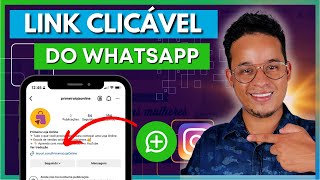 COMO CRIAR LINK DO WHATSAPP NO INSTAGRAM - Saiba como criar um link personalizado do seu WhatsApp