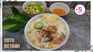 RESEP SOTO BETAWI, SOTO SUSU | ENAK!!