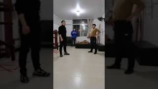 1.14.2020 | Wing Chun （yellow clothes） VS Muay Thai（black clothes）