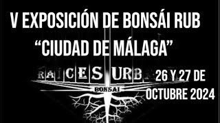 V Exposición de Bonsái RUB “Ciudad de Malaga” 2024