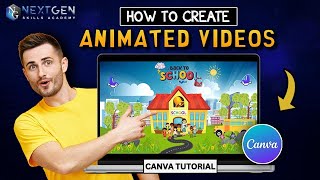 How To Create Animated Videos In Canva Canva Tutorial