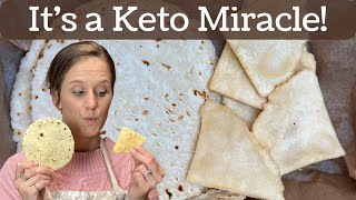 Keto Corn Tortilla's & Corn Tortilla Chips! Gluten Free!