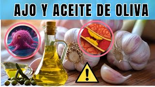 Usos Medicinales de la Mezcla de AJO Y Aceite de Oliva