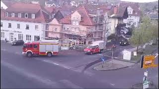 Rettungskräfte im Einsatz in Gersfeld Teil 2