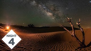 Little Sahara Sand Dunes for my 4th night of Milky Way Photography | #TheGreatMilkyWayChase Vlog