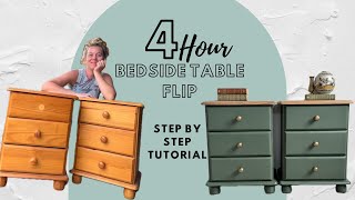 FURNITURE FLIPPING BEDSIDE TABLES FAST!!