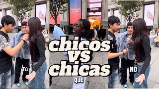 chicos vs chicas