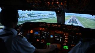 FAA Acadamy Landing A B744 ERF at Schipol   Amsterdam