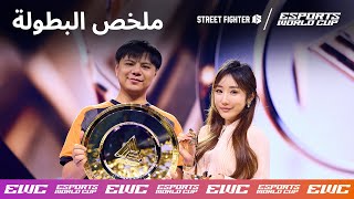 ملخص بطولة Street Fighter 6 في كأس العالم للرياضات الإلكترونية