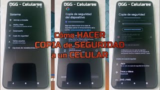 Cómo hacer copia de seguridad a un celular