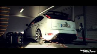 Ford Focus RS tuned by DynoJet @ 304,07km/h / 366hp Sound + Anti lag