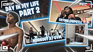 DAY IN MY LIFE | WORKING OUT, 1ST PHOTOSHOOT, & MORE