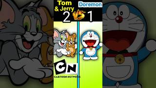 Tom & Jerry Vs Doremon 🤔 Comparison || #viral #youtubeshorts #shorts #trending @MRINDIANHACKER