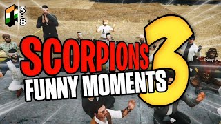 Scorpions Funny Moment😂 | Part 3 | GTA5 Rp | #nopixelindia #scorpions 🦂