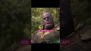 Did Cap Actually Die in Infinity War?