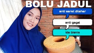 Resep bolu jadul anti gagal dan super lembut