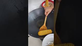 Homemade popcorn