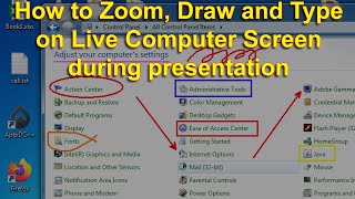 How to Draw on Live Computer Screen during presentation - ZoomIt 🔥🔥🔥